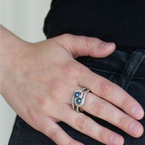 Collect Up Front Blue Ring (15)